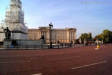 英国伦敦白金汉宫街景