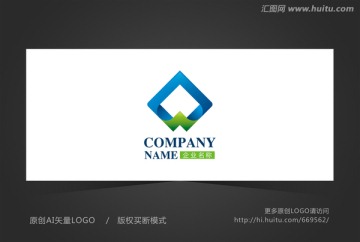 投资标志 环保logo