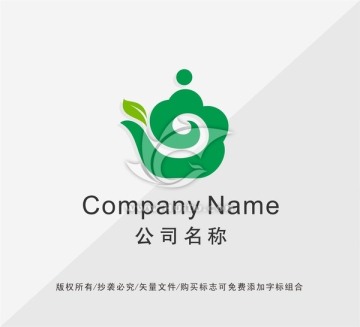 茶馆LOGO设计