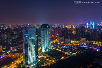 成都东大街夜景高清