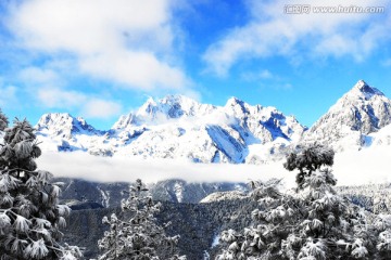 玉龙雪山（冬景）