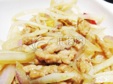 土豆炒肉丝 土豆肉丝