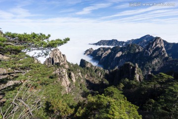 黄山 山峦起伏