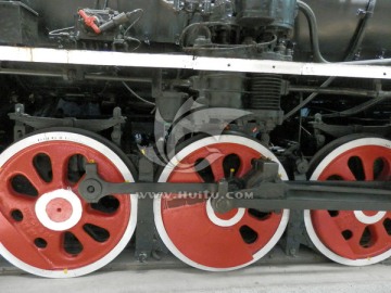 准轨蒸汽机车车轮