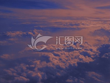 云海彩霞素材