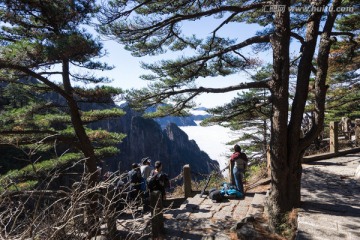 黄山西海大峡谷入口 白云谷