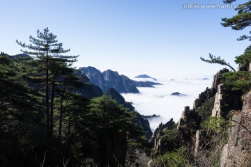 西海大峡谷 白云谷 云海苍茫