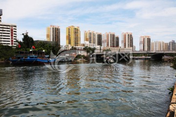 港湾 海口 风光