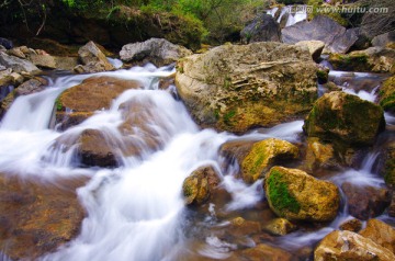 瀑布 流水生财