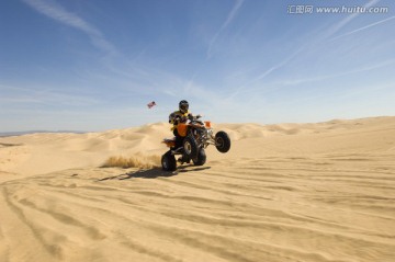 沙漠摩托车