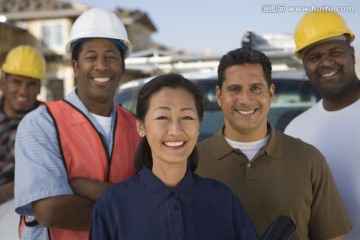 建筑师和建筑工人