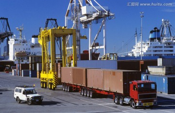 货物集装箱港口机械