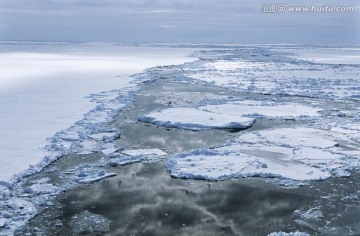 南极威德尔海的浮冰