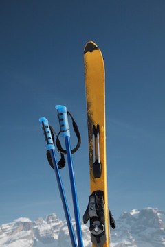 滑雪杆，滑雪