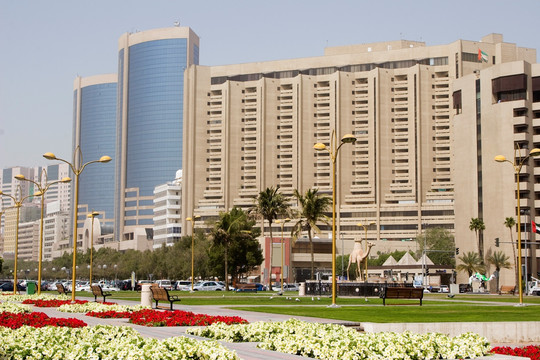 迪拜的阿联酋城市景观
