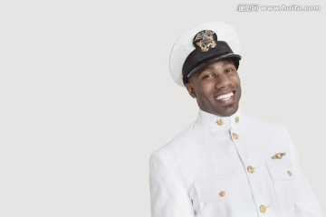年轻的美国海军军官