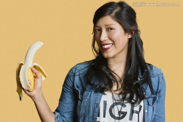 吃香蕉的女孩
