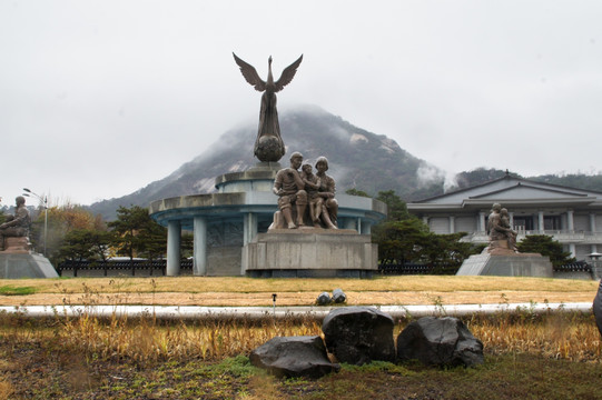 韩国青瓦台公园