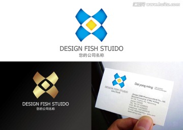 金融logo 铜钱logo设计