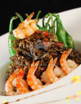 外婆菜虾仁小尖椒