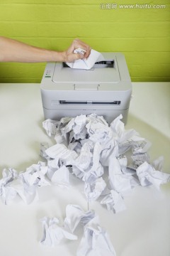 打印机 纸团