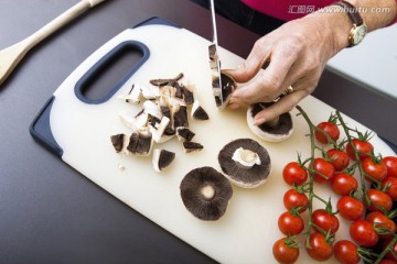 手切蘑菇切板
