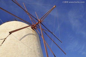 圣托里尼风车