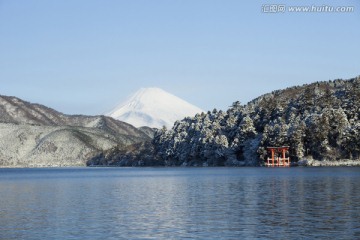 富士山和芦湖