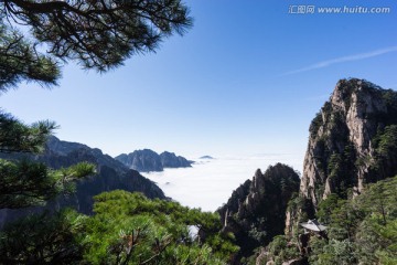 西海大峡谷 白云谷 云海苍茫