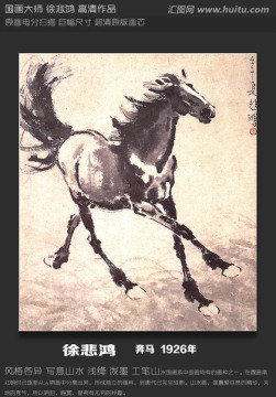 骏马 徐悲鸿