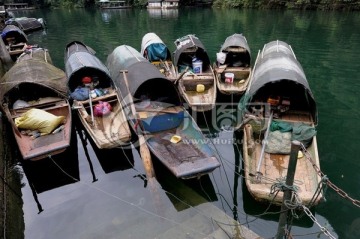 舞阳河渔船