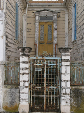 希腊住宅入口