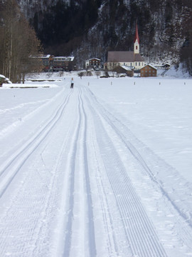越野滑雪道