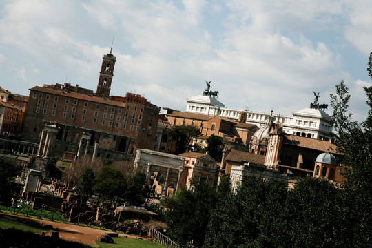 罗马广场景观