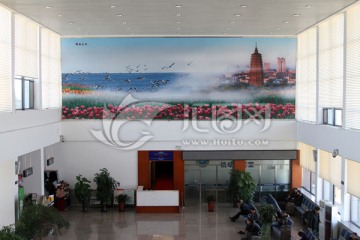锦州机场候机楼内景
