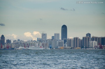 海岸城市风光