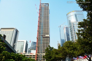 高楼建筑施工