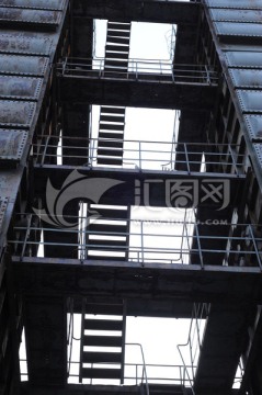北京798铁架楼梯