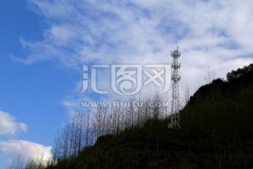 山区通讯塔