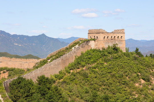 金山岭长城 砖垛关峰火台