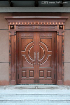 门面 铜门 古铜门