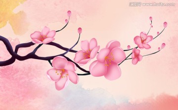 梅花（分层文件）