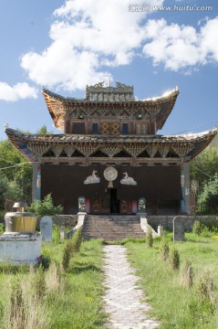 寺庙 寺院 青海