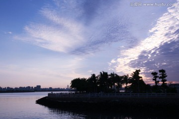 蓝天白云 风景 素材 风光