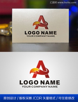 字母A标志logo