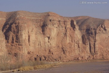 黄河黄土山