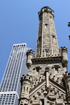 芝加哥旧水塔