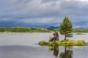 五大连池药泉湖