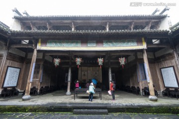 西递村 胡氏宗祠 祠堂