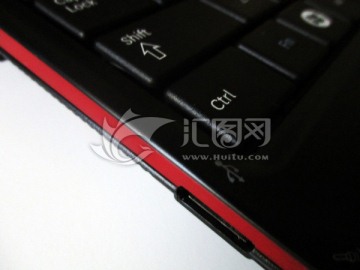 电脑键盘Ctrl键特写 控制键